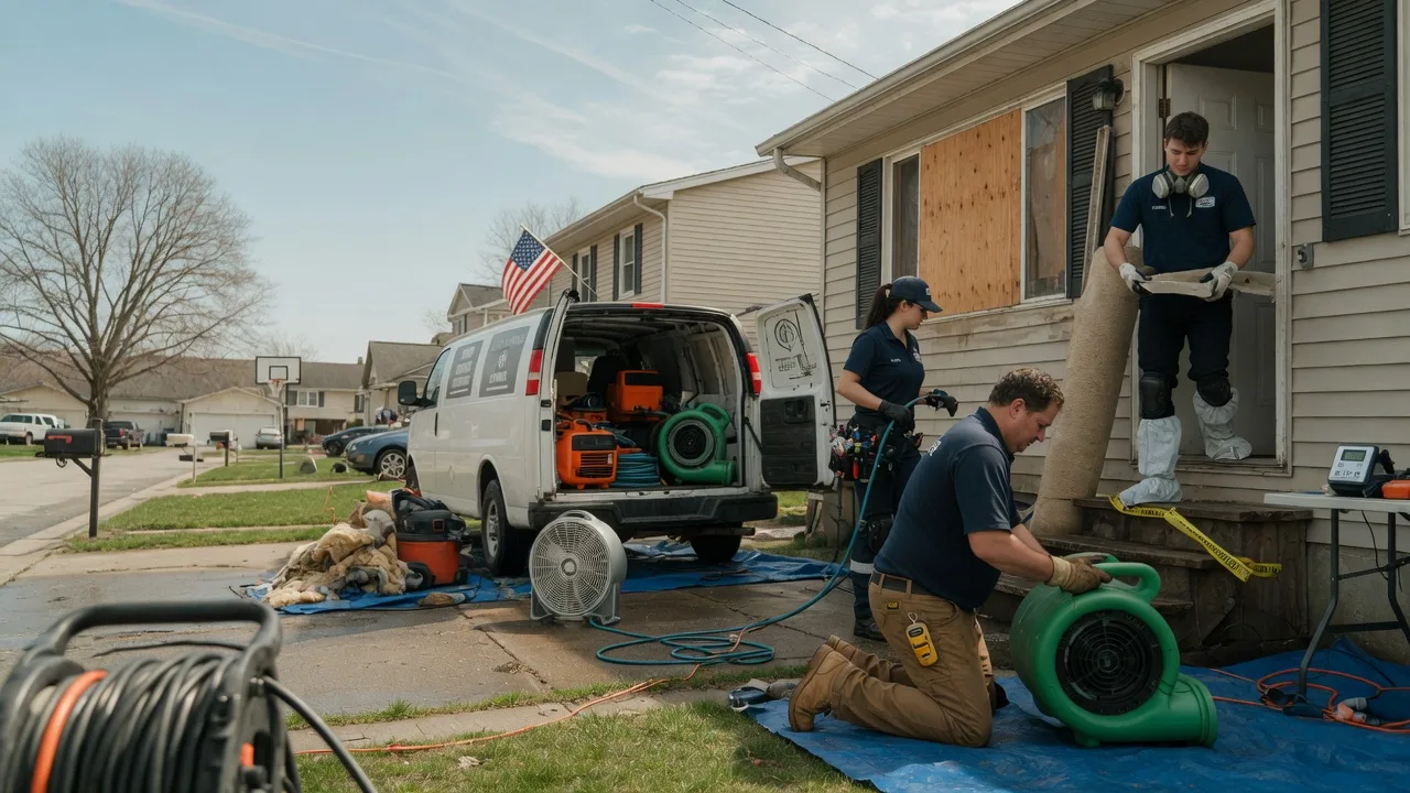 Water Damage Restoration in Arnold, KS near me